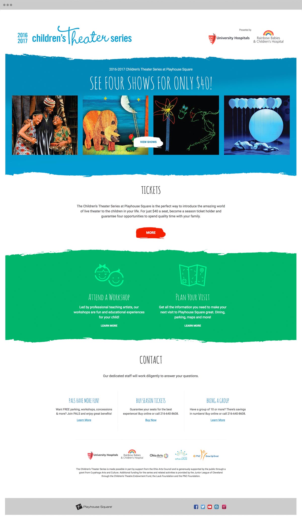 Playhouse Square Children's Theater Series